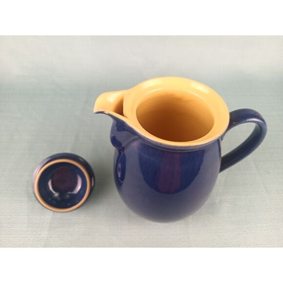 Vintage Denby Stoneware Coffee Pot Tea Pot Made in England 2 1/2 Pint Capacity - Picture 5 of 12